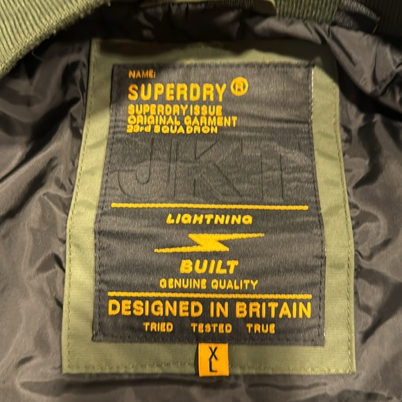 Superdry Flight Jacket - Picture 3 of 3